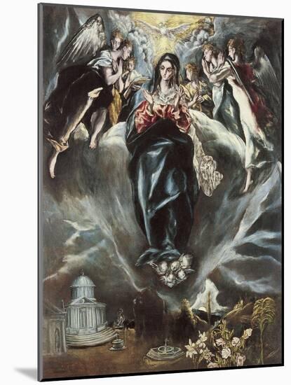 The Immaculate Conception, Ca. 1608-1614-El Greco-Mounted Giclee Print