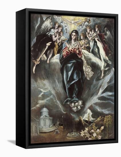 The Immaculate Conception, Ca. 1608-1614-El Greco-Framed Stretched Canvas