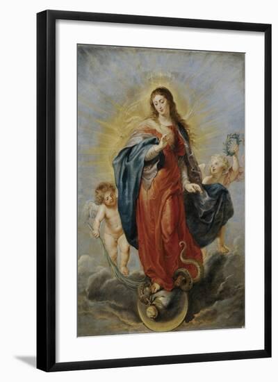 The Immaculate Conception, Ca. 1628-1629-Peter Paul Rubens-Framed Giclee Print