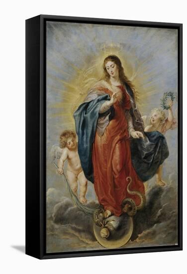 The Immaculate Conception, Ca. 1628-1629-Peter Paul Rubens-Framed Stretched Canvas