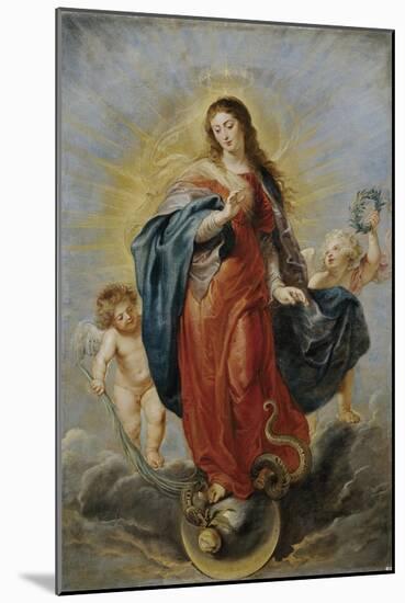 The Immaculate Conception, Ca. 1628-1629-Peter Paul Rubens-Mounted Giclee Print