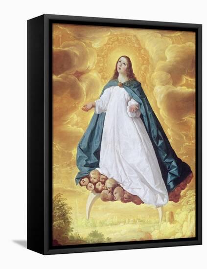 The Immaculate Conception, circa 1628-30-Francisco de Zurbarán-Framed Stretched Canvas