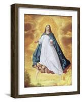 The Immaculate Conception, circa 1628-30-Francisco de Zurbarán-Framed Giclee Print