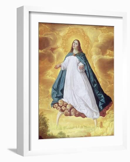 The Immaculate Conception, circa 1628-30-Francisco de Zurbarán-Framed Giclee Print