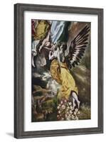 The Immaculate Conception (Detail of Angel-El Greco-Framed Giclee Print