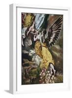 The Immaculate Conception (Detail of Angel-El Greco-Framed Giclee Print