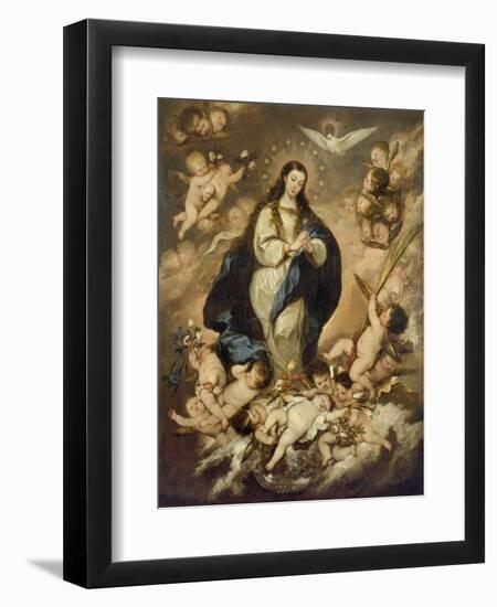 The Immaculate Conception, Late 1660s-Jose Antolinez-Framed Premium Giclee Print