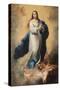 The Immaculate Conception of El Escorial', 1660-1665, Spanish School, Oil on canvas, 206  x 144 cm-BARTOLOME ESTEBAN MURILLO-Stretched Canvas