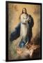 The Immaculate Conception of El Escorial', 1660-1665, Spanish School, Oil on canvas, 206  x 144 cm-BARTOLOME ESTEBAN MURILLO-Framed Premium Giclee Print