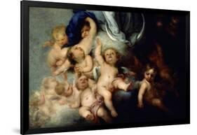 The Immaculate Conception of Soult, Detail, 1678, Spanish Baroque-Bartolome Esteban Murillo-Framed Giclee Print