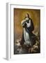 The Immaculate Conception of the Virgin, Mid of 17th C-Bartolomé Estebàn Murillo-Framed Premium Giclee Print
