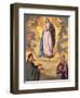 The Immaculate Conception with Saint Joachim and Saint Anne, C.1638-40-Francisco de Zurbaran-Framed Giclee Print