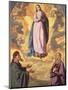 The Immaculate Conception with Saint Joachim and Saint Anne, C.1638-40-Francisco de Zurbaran-Mounted Giclee Print