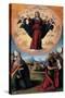 The Immaculate Conception with Saints, C. 1535-1550-Benvenuto Tisi Da Garofalo-Stretched Canvas