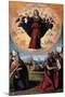 The Immaculate Conception with Saints, C. 1535-1550-Benvenuto Tisi Da Garofalo-Mounted Giclee Print