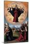 The Immaculate Conception with Saints, C. 1535-1550-Benvenuto Tisi Da Garofalo-Mounted Giclee Print