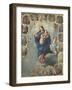 The Immaculate Conception with the Fifteen Mysteries of the Rosary-Miguel Cabrera-Framed Giclee Print