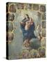 The Immaculate Conception with the Fifteen Mysteries of the Rosary-Miguel Cabrera-Stretched Canvas