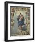 The Immaculate Conception with the Fifteen Mysteries of the Rosary-Miguel Cabrera-Framed Giclee Print