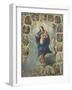 The Immaculate Conception with the Fifteen Mysteries of the Rosary-Miguel Umkreis Cabrera-Framed Giclee Print