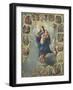 The Immaculate Conception with the Fifteen Mysteries of the Rosary-Miguel Cabrera-Framed Giclee Print