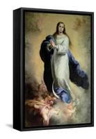 The Immaculate Conception-Bartolome Esteban Murillo-Framed Stretched Canvas