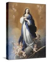 The Immaculate Conception-Bartolome Esteban Murillo-Stretched Canvas