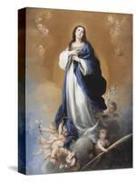 The Immaculate Conception-Bartolome Esteban Murillo-Stretched Canvas