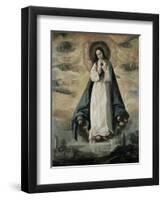 The Immaculate Conception-Francisco de Zurbarán-Framed Giclee Print