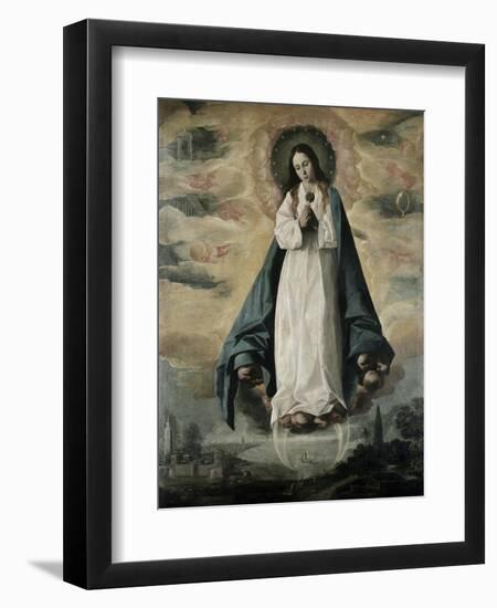 The Immaculate Conception-Francisco de Zurbarán-Framed Giclee Print