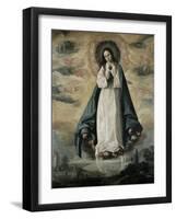 The Immaculate Conception-Francisco de Zurbarán-Framed Giclee Print