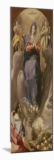 The Immaculate Conception-El Greco-Mounted Giclee Print