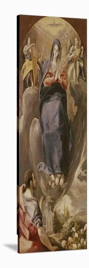 The Immaculate Conception-El Greco-Stretched Canvas