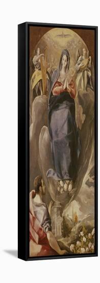 The Immaculate Conception-El Greco-Framed Stretched Canvas