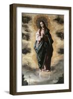 The Immaculate Conception-Francisco de Zurbarán-Framed Giclee Print