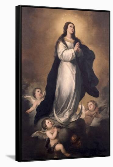 The Immaculate Conception-Manuel Gomez Moreno Gonzalez-Framed Stretched Canvas