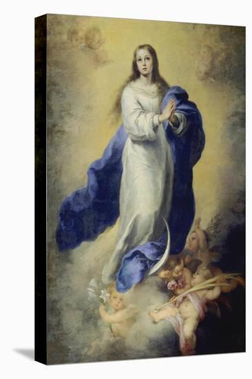 The Immaculate Conception-Bartolomé Estéban Murillo-Stretched Canvas