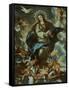 The Immaculate Conception-José Antolínez-Framed Stretched Canvas