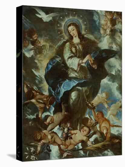 The Immaculate Conception-José Antolínez-Stretched Canvas