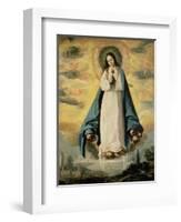 The Immaculate Conception-Francisco de Zurbarán-Framed Giclee Print