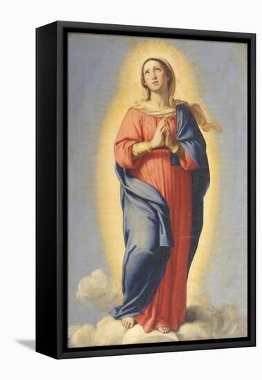 The Immaculate Conception-Il Sassoferrato-Framed Stretched Canvas