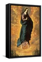 The Immaculate Conception-Francisco de Zurbaran-Framed Stretched Canvas