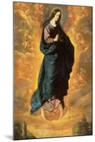 The Immaculate Conception-Francisco de Zurbaran-Mounted Giclee Print