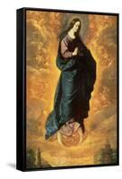 The Immaculate Conception-Francisco de Zurbaran-Framed Stretched Canvas