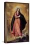 The Immaculee Painting Design by Francisco De Zurbaran (1598-1664) 17Th Century Marchena. St. John-Francisco de Zurbaran-Stretched Canvas