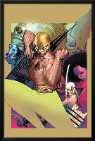 The Immortal Iron Fist No.20 Cover: Iron Fist-Travel Foreman-Lamina Framed Poster