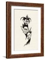 The Imp of Perverse-Arthur Rackham-Framed Art Print