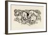 The Imp of Perverse-Arthur Rackham-Framed Art Print