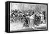 The Impeachment of Andrew Johnson, 5 March 1868-null-Framed Stretched Canvas