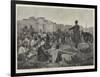 The Impending Afghan War, Meeting of Afreedis in the Khyber Pass-Richard Caton Woodville II-Framed Giclee Print